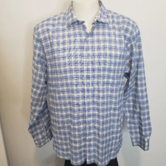 Tommy Bahama Men's Paradiso Linen Shirt Size Large - Picture 1 of 7